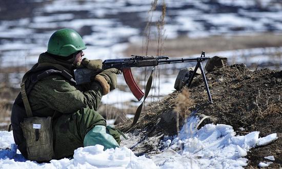 Military exercises of Marine corps of Pacific fleet, Russia view 5