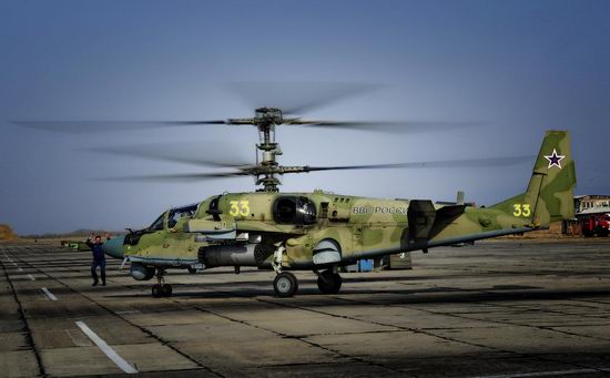 New Russian combat helicopters flights view 10