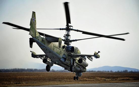 New Russian combat helicopters flights view 11