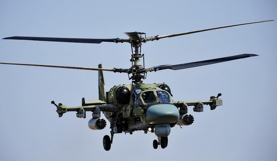 New Russian combat helicopters flights view 12