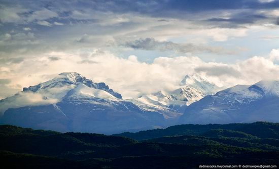 Picturesque view of the North Caucasus, Russia 1