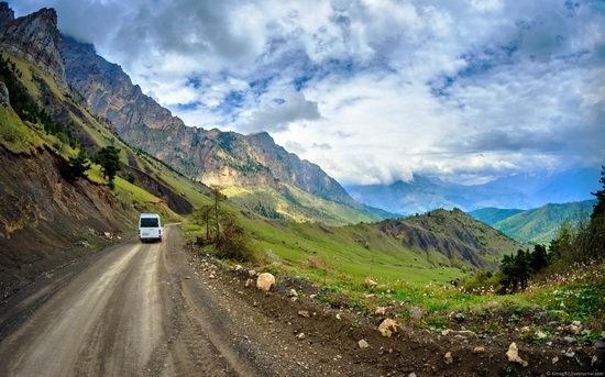 Mountainous Ingushetia, Russia view 6