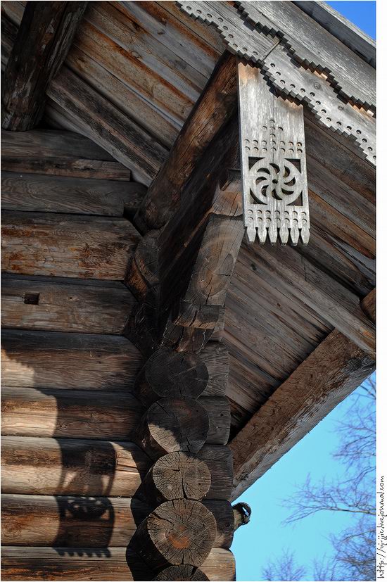 Wooden architecture museum. Novgorod oblast, Russia view 15