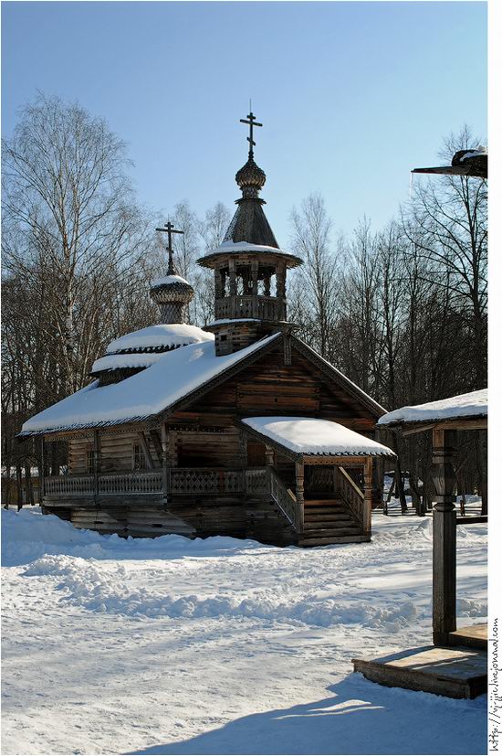 Wooden architecture museum. Novgorod oblast, Russia view 17