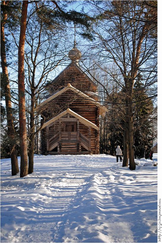 Wooden architecture museum. Novgorod oblast, Russia view 18