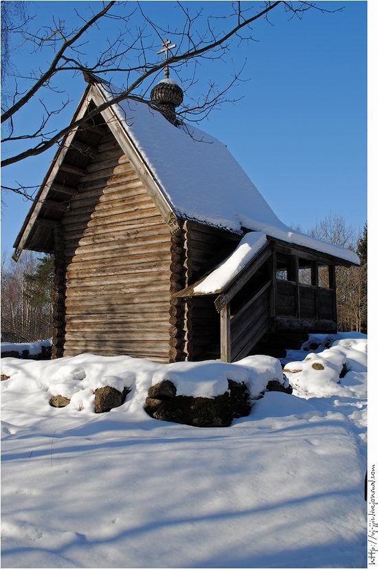 Wooden architecture museum. Novgorod oblast, Russia view 22