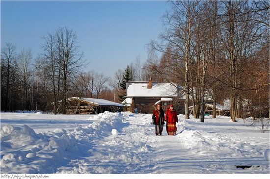 Wooden architecture museum. Novgorod oblast, Russia view 6