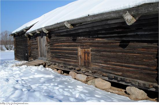 Wooden architecture museum. Novgorod oblast, Russia view 7