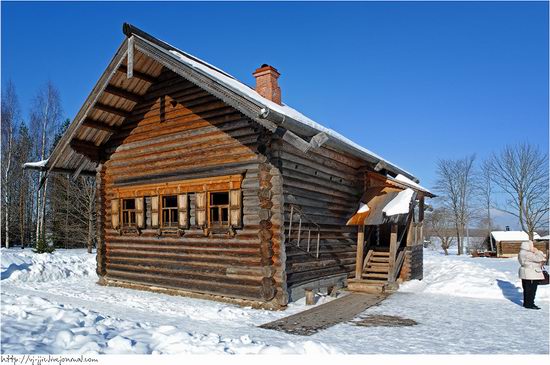 Wooden architecture museum. Novgorod oblast, Russia view 9