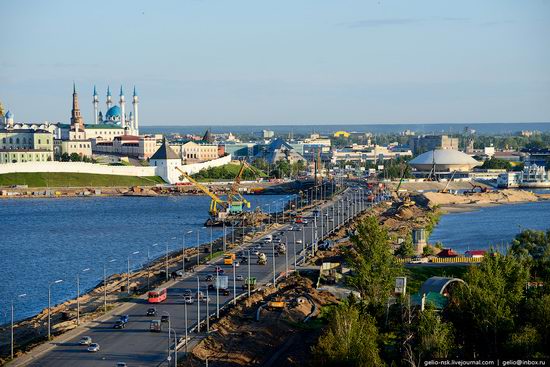 Summer Kazan city, Russia view 23