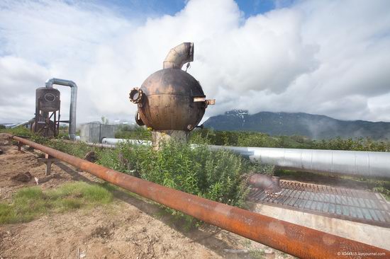 The first geothermal power plant in the USSR, Kamchatka, Russia photo 1