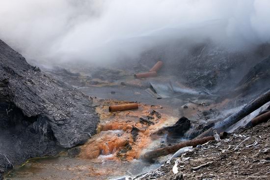 The first geothermal power plant in the USSR, Kamchatka, Russia photo 10