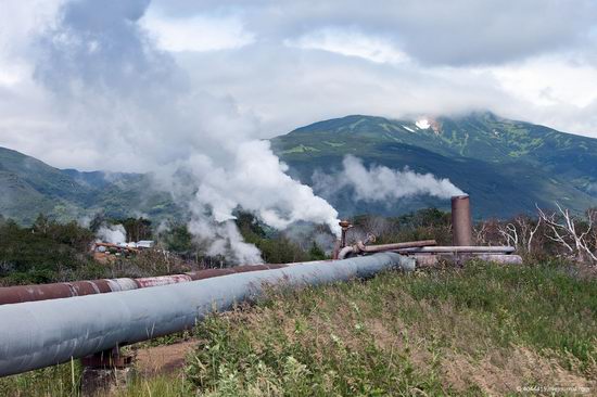 The first geothermal power plant in the USSR, Kamchatka, Russia photo 11