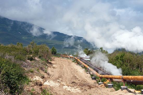 The first geothermal power plant in the USSR, Kamchatka, Russia photo 14