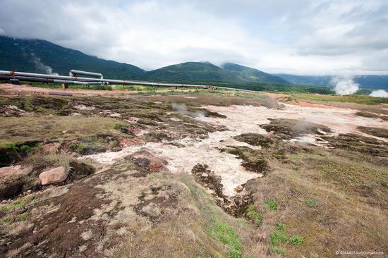 The first geothermal power plant in the USSR, Kamchatka, Russia photo 17