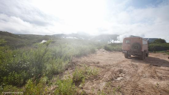 The first geothermal power plant in the USSR, Kamchatka, Russia photo 2