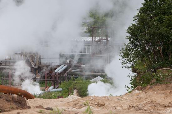 The first geothermal power plant in the USSR, Kamchatka, Russia photo 21