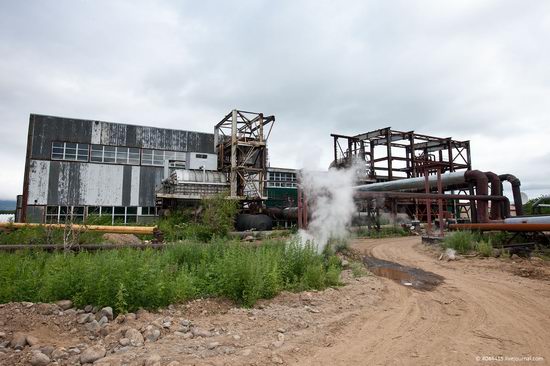 The first geothermal power plant in the USSR, Kamchatka, Russia photo 22