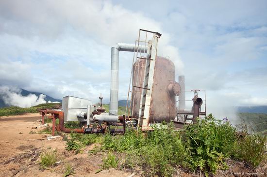 The first geothermal power plant in the USSR, Kamchatka, Russia photo 6