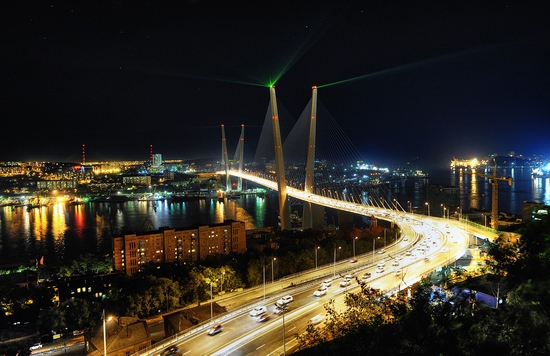 Zolotoy Rog Bay bridge, Vladivostok, Russia photo 7