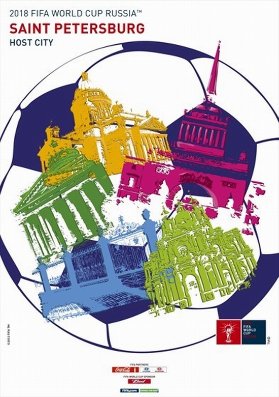 FIFA World Cup 2018 Russia - Saint Petersburg poster