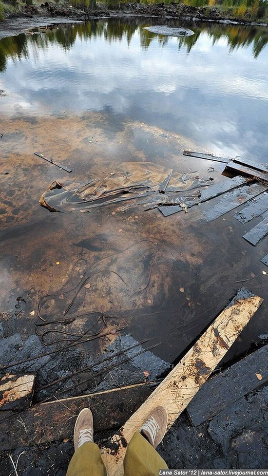 The most polluted lake in the world, Dzerzhinsk, Russia photo 5