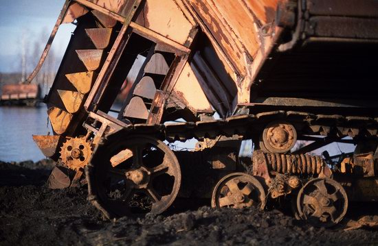 Abandoned peat extraction site near Moscow, Russia photo 14