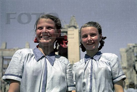 Athletic parade, Stalingrad, USSR, May 1945 photo 13