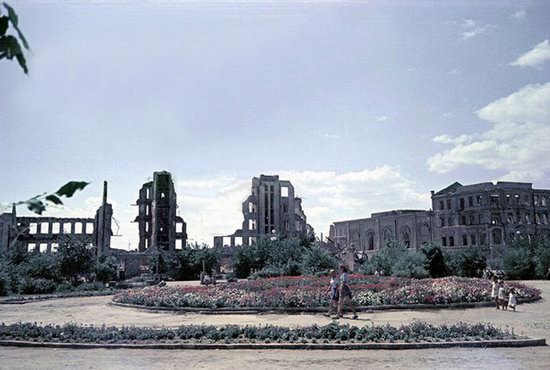 Athletic parade, Stalingrad, USSR, May 1945 photo 14