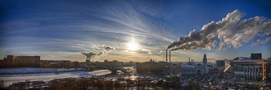 Moscow on a frosty day photo 2