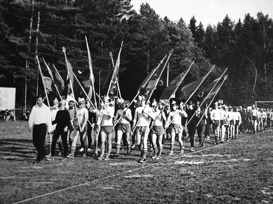 The pioneer camps, the USSR, 1960-1970, photo 7