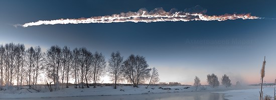 Chelyabinsk meteorite explosion, Russia photo 7