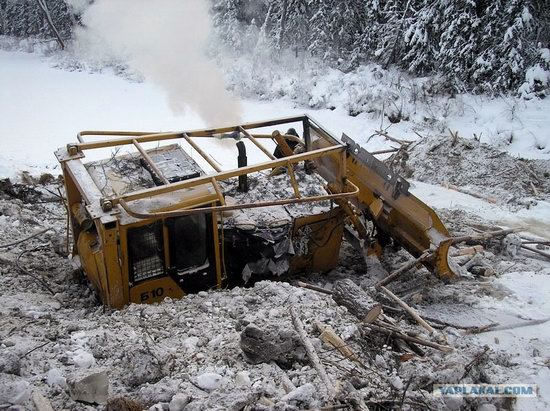 The life of a typical seismic prospecting crew in Russia photo 27