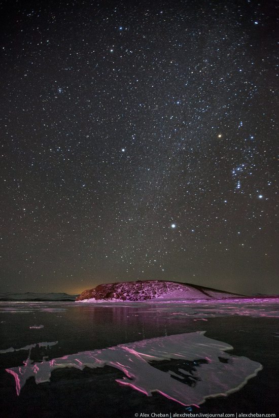 Beautiful ice of Baikal Lake, Russia photo 23