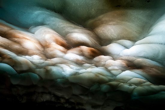 Beautiful snow cave in Kamchatka, Russia photo 14