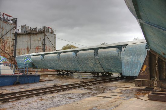 Soviet missile ekranoplan Lun aircraft, Russia photo 10