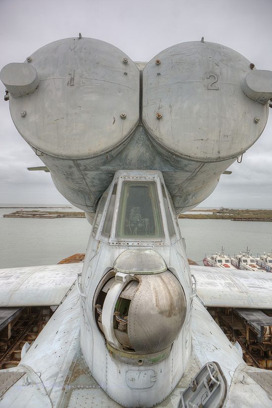 Soviet missile ekranoplan Lun aircraft, Russia photo 16