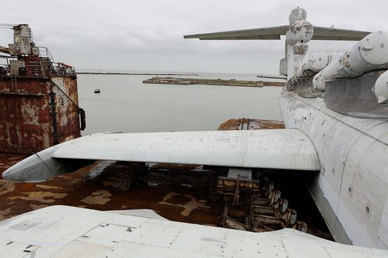 Soviet missile ekranoplan Lun aircraft, Russia photo 18