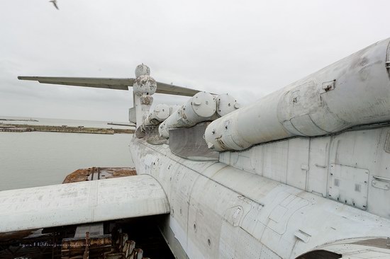 Soviet missile ekranoplan Lun aircraft, Russia photo 19