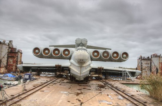 Soviet missile ekranoplan Lun aircraft, Russia photo 2