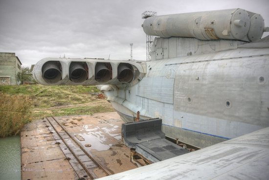 Soviet missile ekranoplan Lun aircraft, Russia photo 8