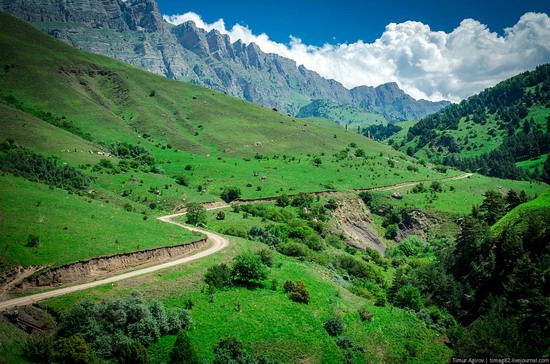 The beautiful scenery of the mountain Ingushetia, Russia photo 10