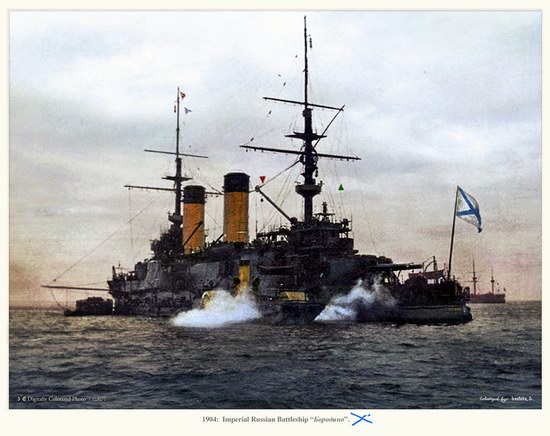 The Russian Imperial Fleet battleship photo 10