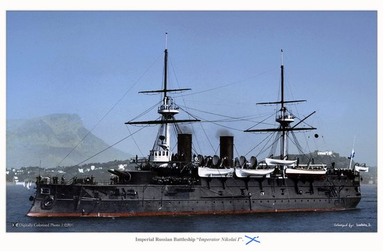 The Russian Imperial Fleet battleship photo 2
