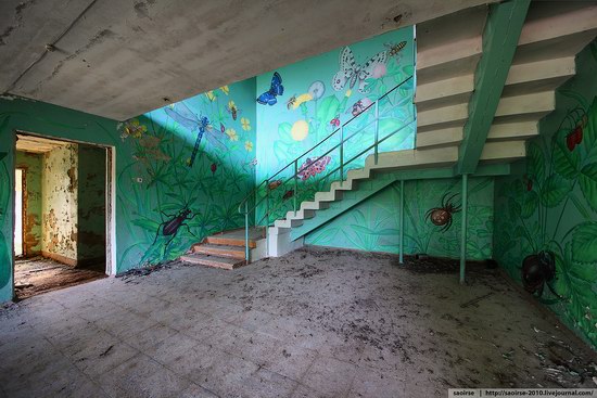 Abandoned Summer Camp with Retro Cars, Moscow region, Russia photo 10