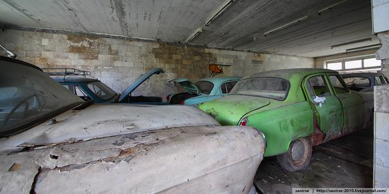 Abandoned Summer Camp with Retro Cars, Moscow region, Russia photo 21