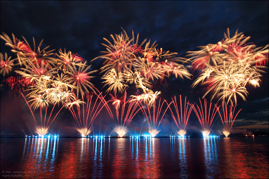 Pyrotechnic Show at Graduation Party in St. Petersburg Â· Russia Travel Blog