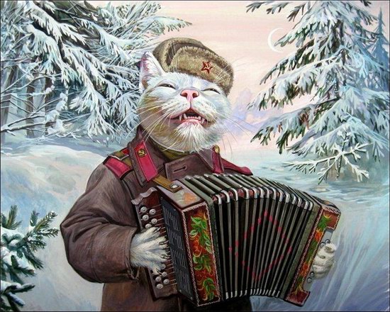 "Epical Cats" of Painter Alexander Zavaly picture 12