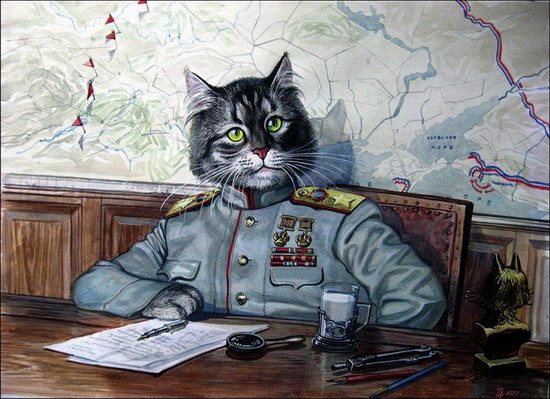 "Epical Cats" of Painter Alexander Zavaly picture 13