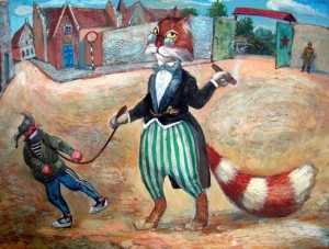 “Epical Cats” of Painter Alexander Zavaly · Russia Travel Blog